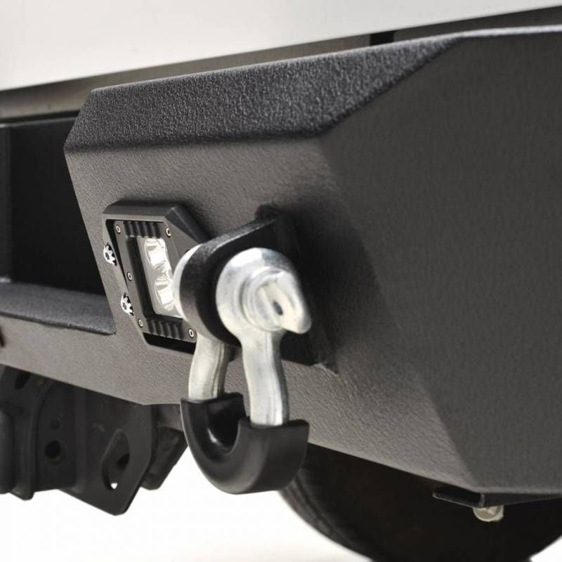 Tundra Rear Bumper HD with LED Cube Lights 07-13 Toyota Tundra Scorpion Extreme