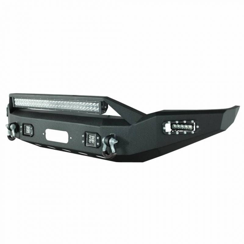 Tundra Front Bumper HD with LED Cube Lights 07-13 Toyota Tundra Scorpion Extreme