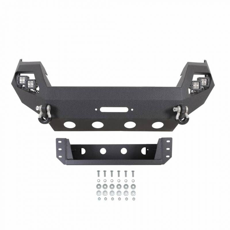Tacoma Front Bumper HD with LED Cube Lights 16-20 Toyota Tacoma Scorpion Extreme
