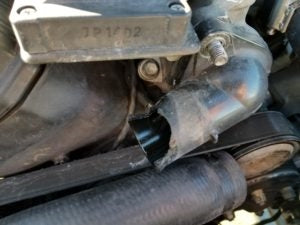 1UZ Billet Aluminum Thermostat Housing