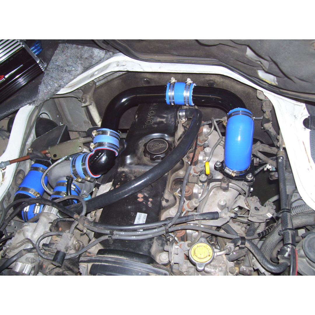 3L HiAce GT25 Turbo Kit Under Hood