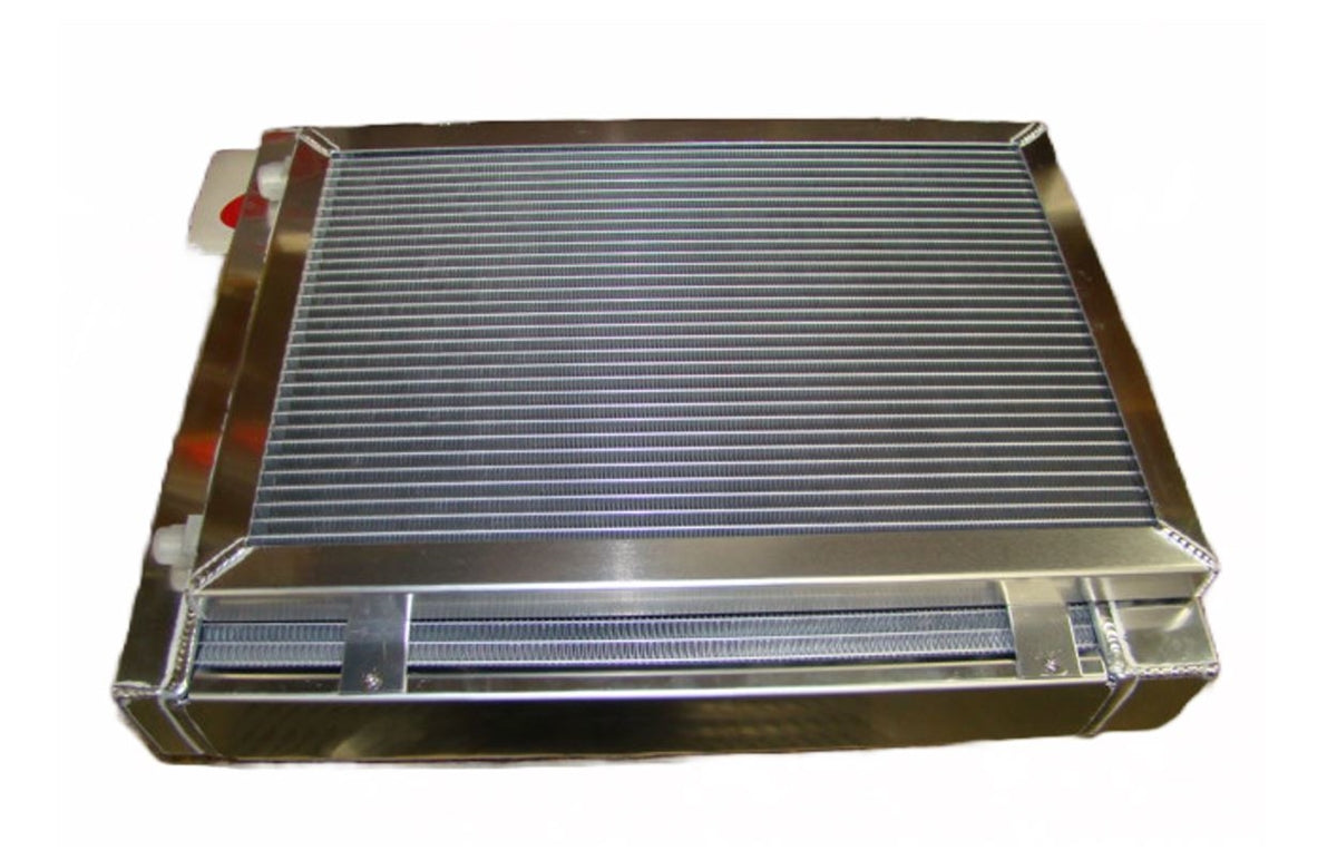 Aluminum Radiator for Toyota Hilux Diesel 1988–1997, Hilux Diesel Cooling Upgrade, Heavy-Duty Hilux Radiator