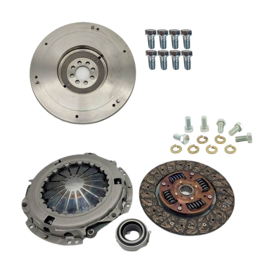 Toyota 2.8L 3L Diesel Solid Single Mass Flywheel + HD Clutch Upgrade Package