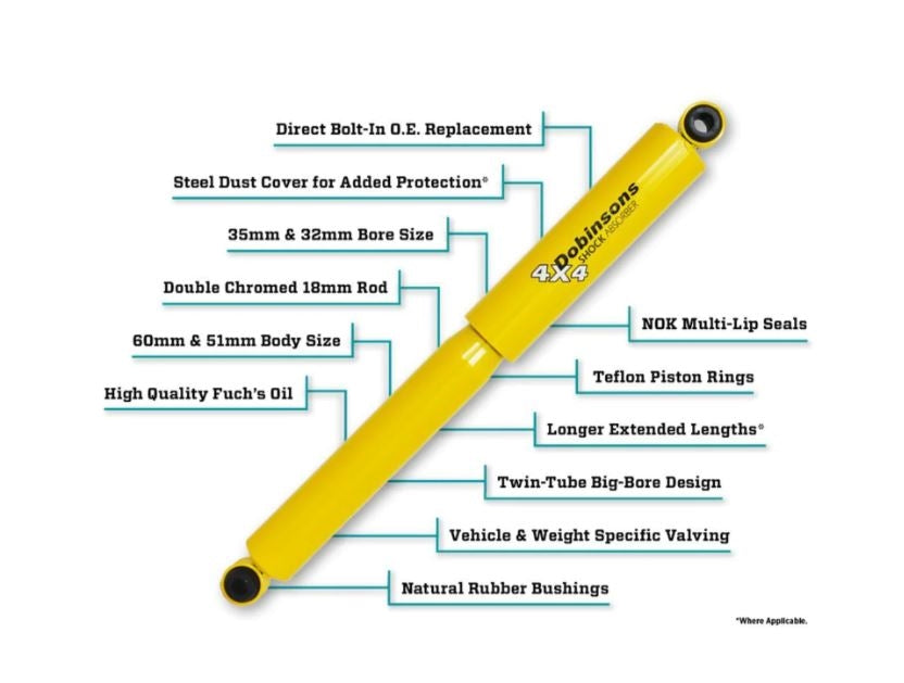 Hilux 4X4 IFS Suspension 1.75" Lift Kit 1988-2005