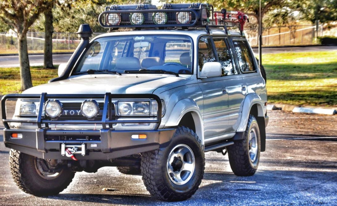 Dobinsons Classic Black Front Bullbar for Toyota Landcruiser 80 Series