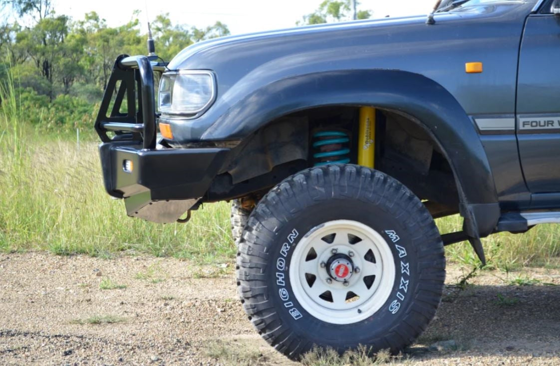 Dobinsons Classic Black Front Bullbar for Toyota Landcruiser 80 Series