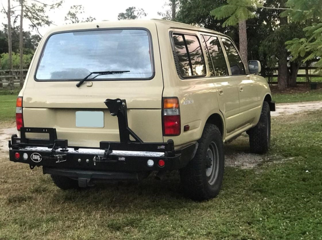 Dobinsons Rear Bumper with Swing outs for Toyota Landcruiser 80 Series