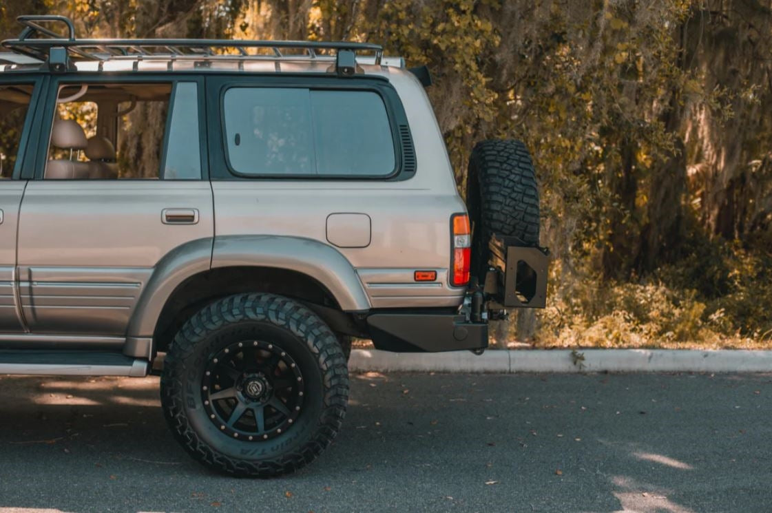 Dobinsons Rear Bumper with Swing outs for Toyota Landcruiser 80 Series