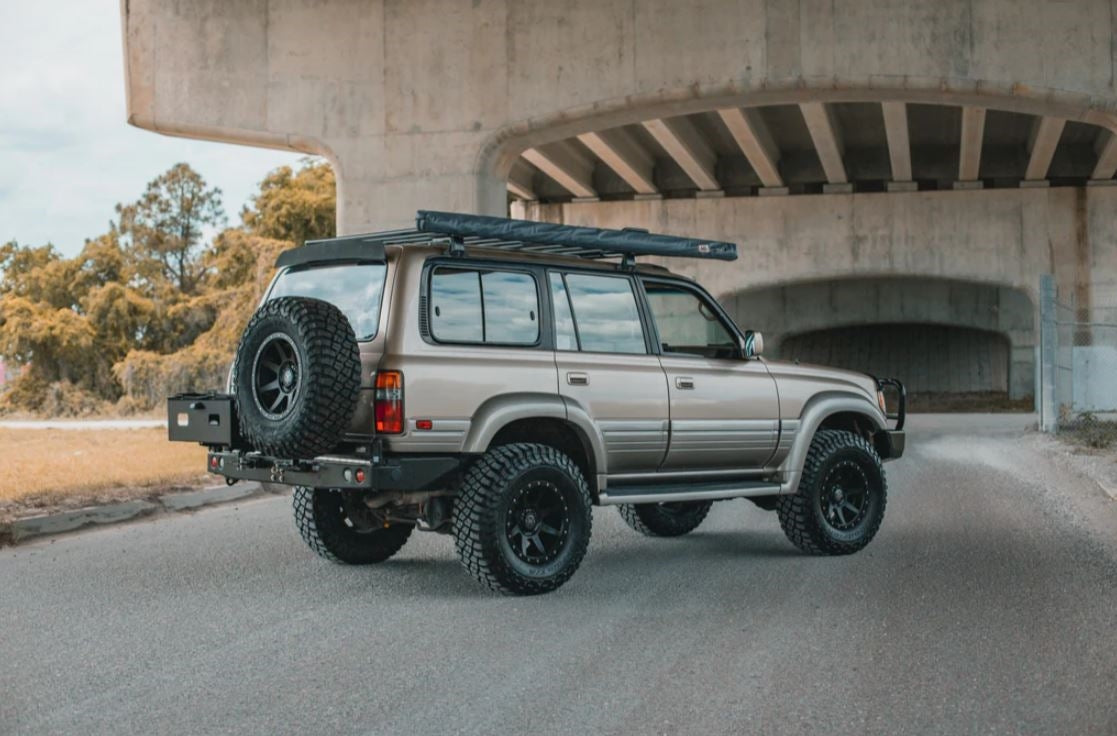 Dobinsons Rear Bumper with Swing outs for Toyota Landcruiser 80 Series