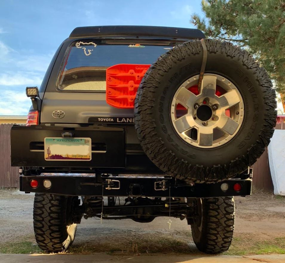 Dobinsons Rear Bumper with Swing outs for Toyota Landcruiser 80 Series