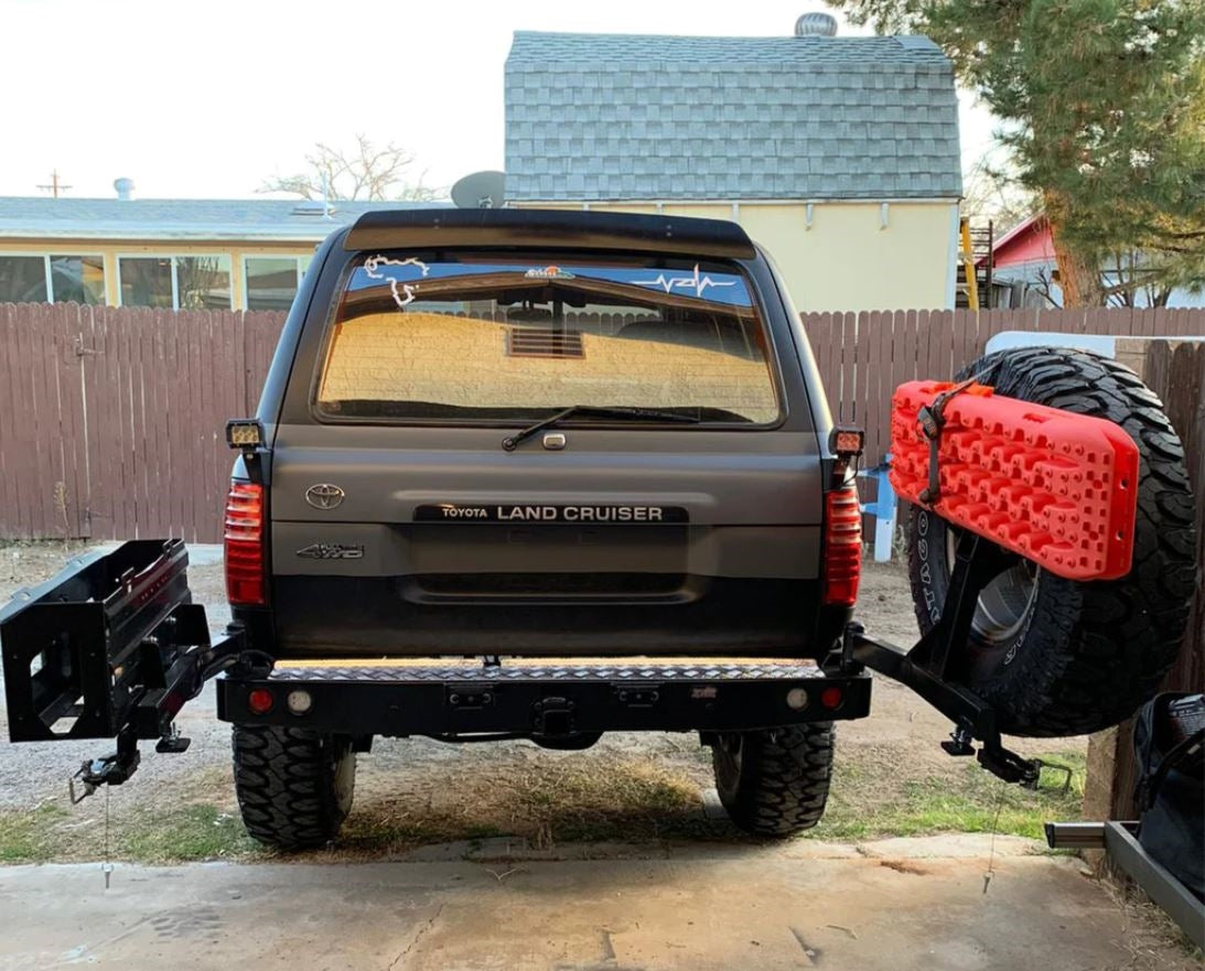 Dobinsons Rear Bumper with Swing outs for Toyota Landcruiser 80 Series