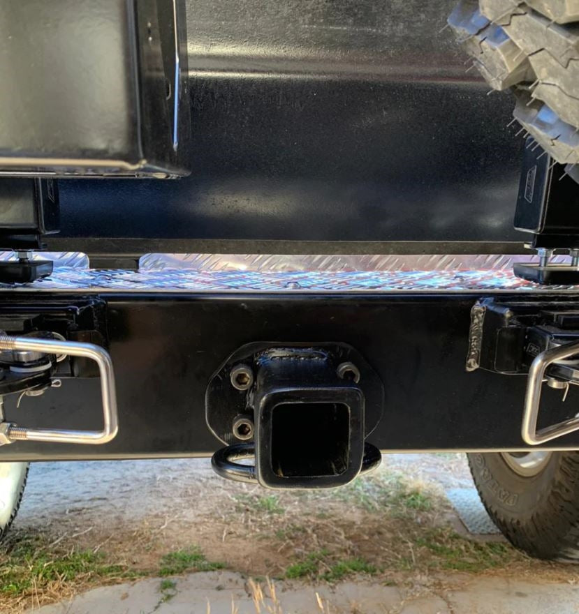Dobinsons Rear Bumper with Swing outs for Toyota Landcruiser 80 Series