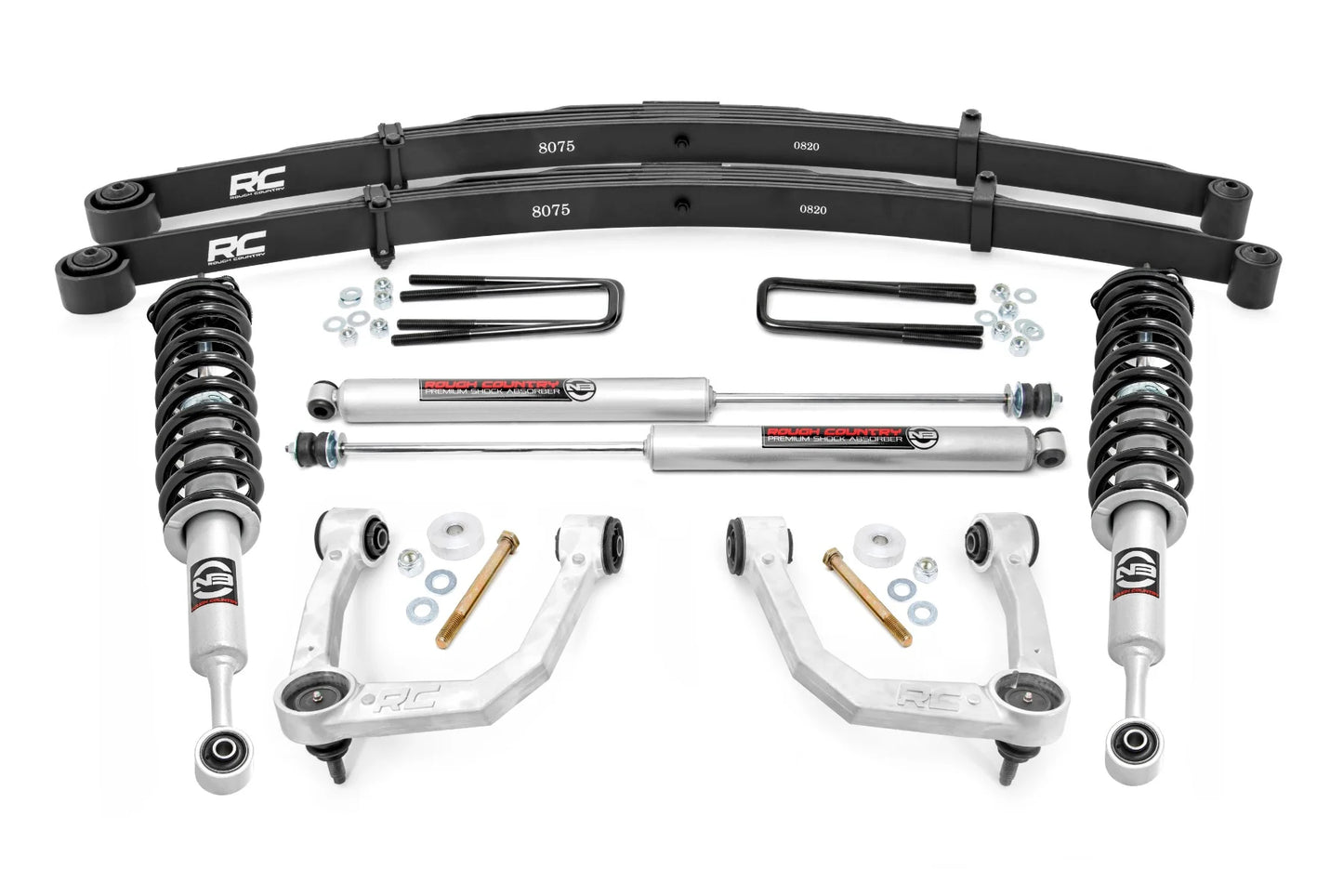 3.5 Inch Lift Kit for Toyota Tacoma 2005-2025 2WD 4WD - Rough Country Suspension System