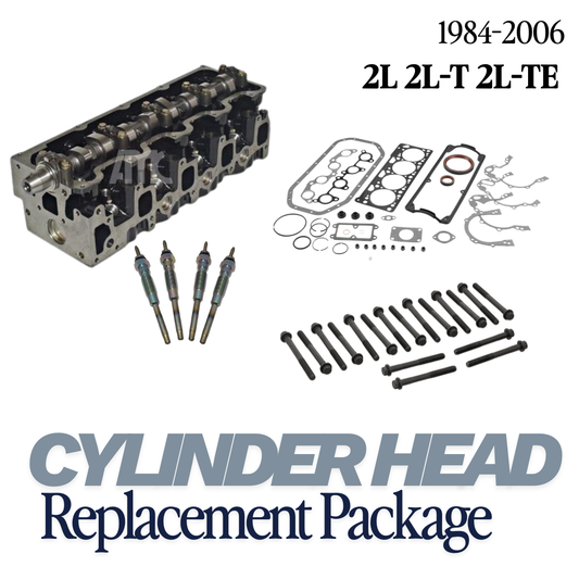 Toyota Diesel 2L 2L-T 2L-TE Cylinder Head Replacement Package