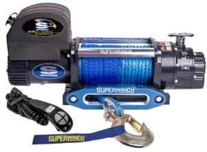 Superwinch Talon 9.5SR 12-volt winch with synthetic rope