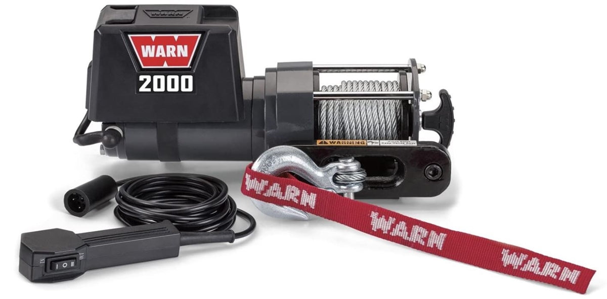 WARN 92000 2000 DC12V ELECTRIC WINCH