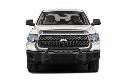 Tundra Winch Ready Front Bumper w/LED Light Bar Tactical Center Mount 14-21 Toyota Tundra Scorpion Extreme
