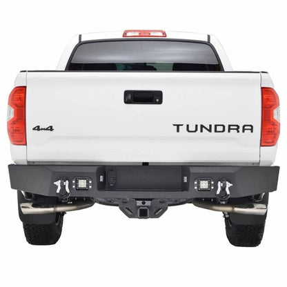 Tundra Rear Bumper HD Rear Bumper with LED Cube Lights 14-22 Toyota Tundra Scorpion Extreme