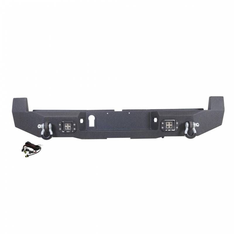 Tacoma Rear Bumper HD with LED Cube Lights 16-20 Toyota Tacoma Scorpion Extreme