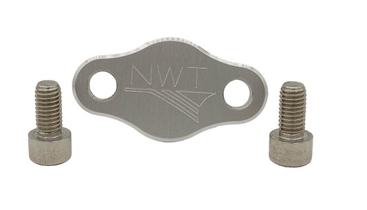 1UZ EGR Block Plate - Back of Cylinder Head