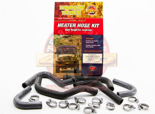 Toyota Land Cruiser FJ62 HEATER HOSE KIT 11/84-01/90