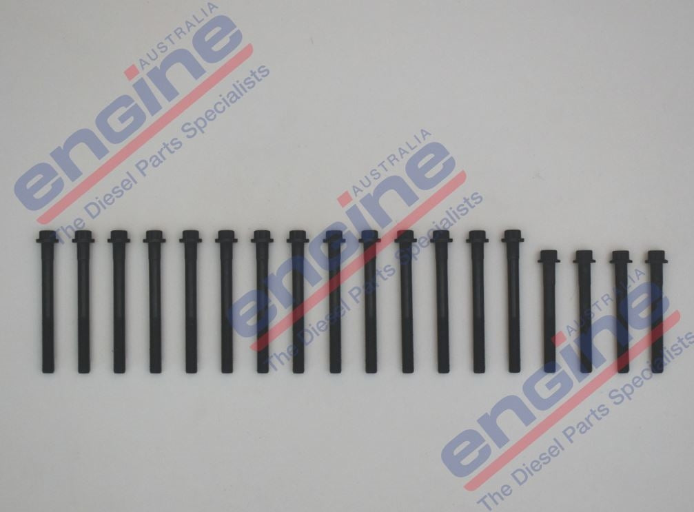 1988-1997 2.8L 3L Diesel head bolt set both A and B bolts all torque to yield
