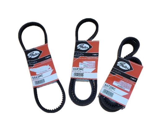 Hilux Surf Toyota Diesel 3L 2LT Drive Belt Set