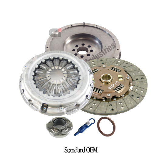 Toyota 1KZ-TE Diesel Solid Single Mass Flywheel (SMF) & Clutch Package w/ Main Rear Seal