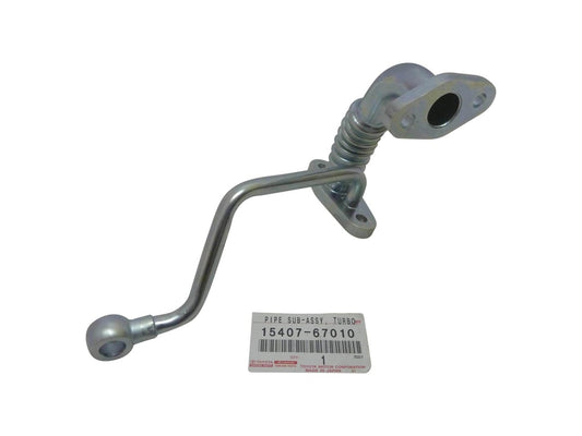 Toyota 1KZ 1KZ-TE 3.0L Turbo Oil Drain Line 15407-67010