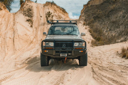 Dobinsons Classic Black Front Bullbar for Toyota Landcruiser 80 Series