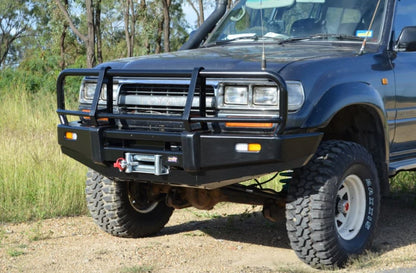 Dobinsons Classic Black Front Bullbar for Toyota Landcruiser 80 Series