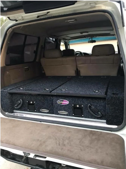 Dobinsons Rear Dual Drawer System for Toyota Landcruiser 80 Series