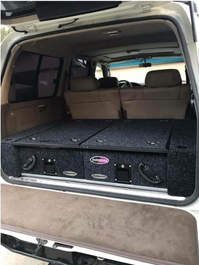Dobinsons Rear Wing Kit for Drawer System for Toyota Landcruiser 80 Series