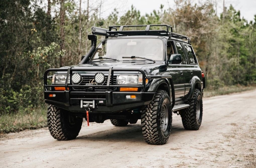Dobinsons Side Step and Rails for Toyota Landcruiser 80 Series