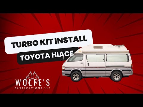 Toyota 3L HiAce Turbo Kit GT25 Installation Video
